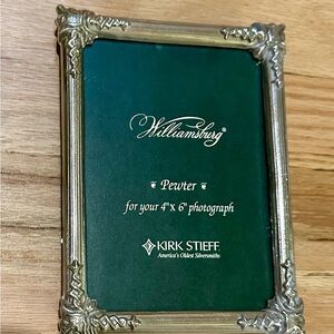 Kirk Stieff Silver Photo Frame